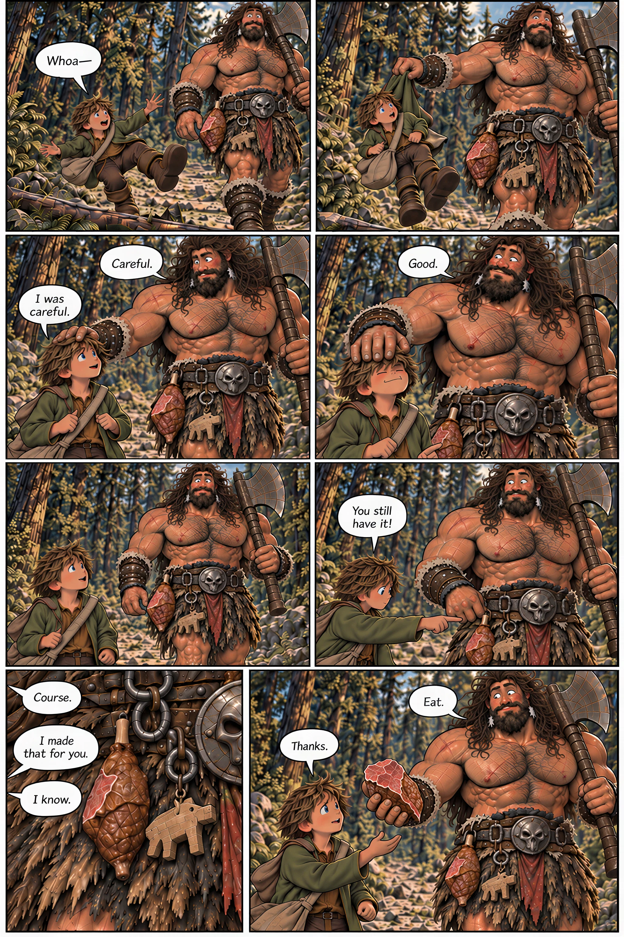 Berserker vs. Dragon, page 4 of 23