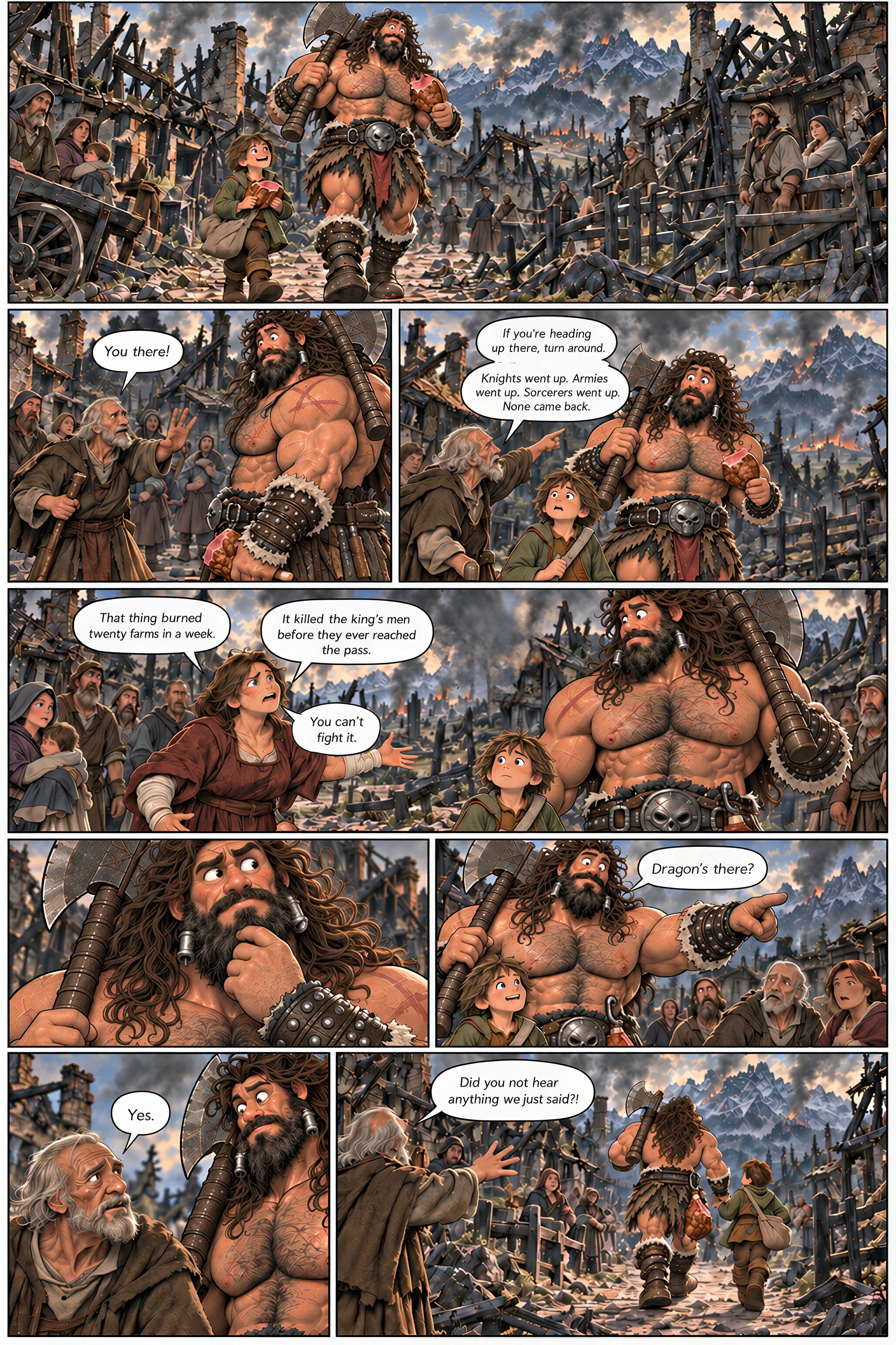 Berserker vs. Dragon, page 5 of 23