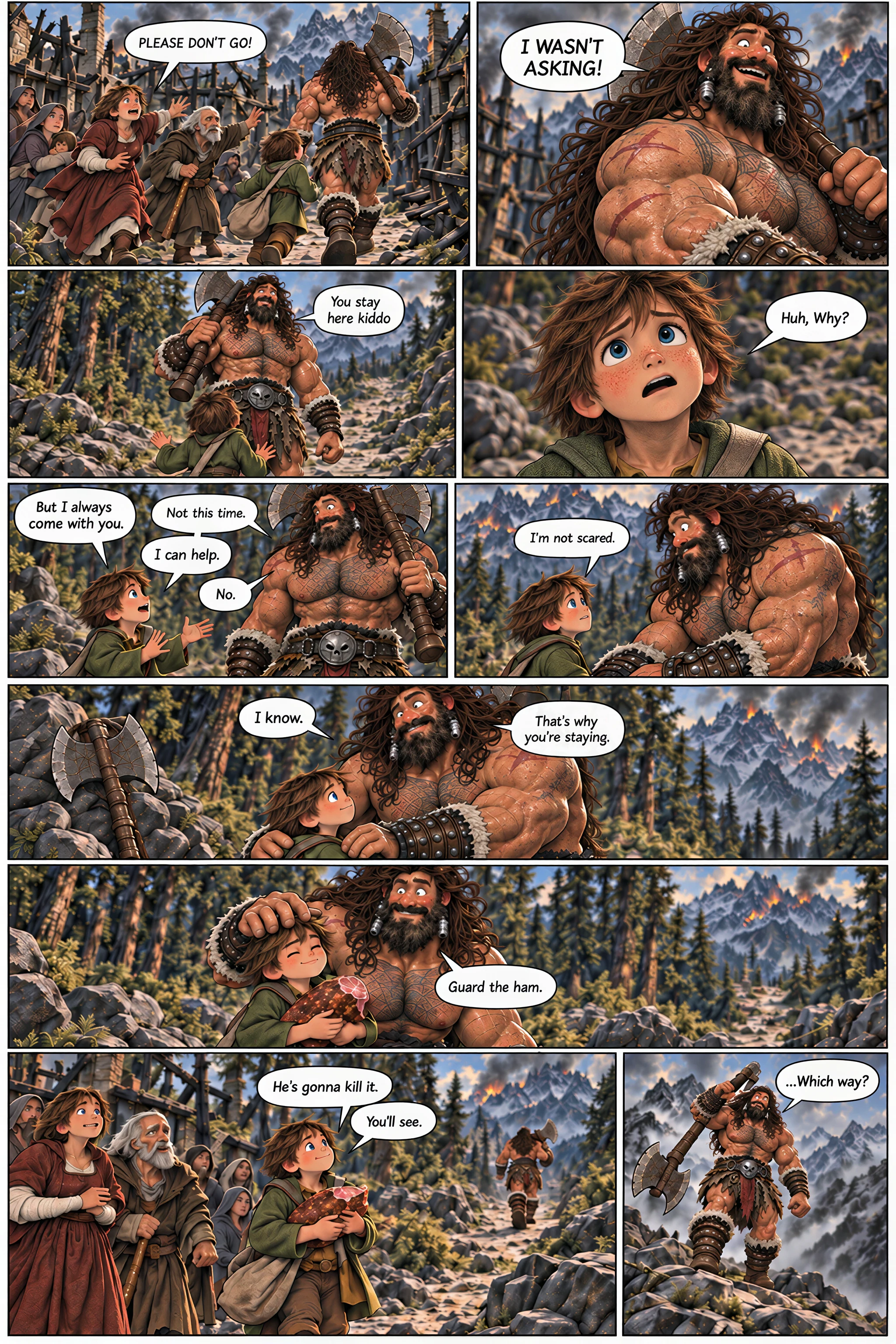 Berserker vs. Dragon, page 6 of 23