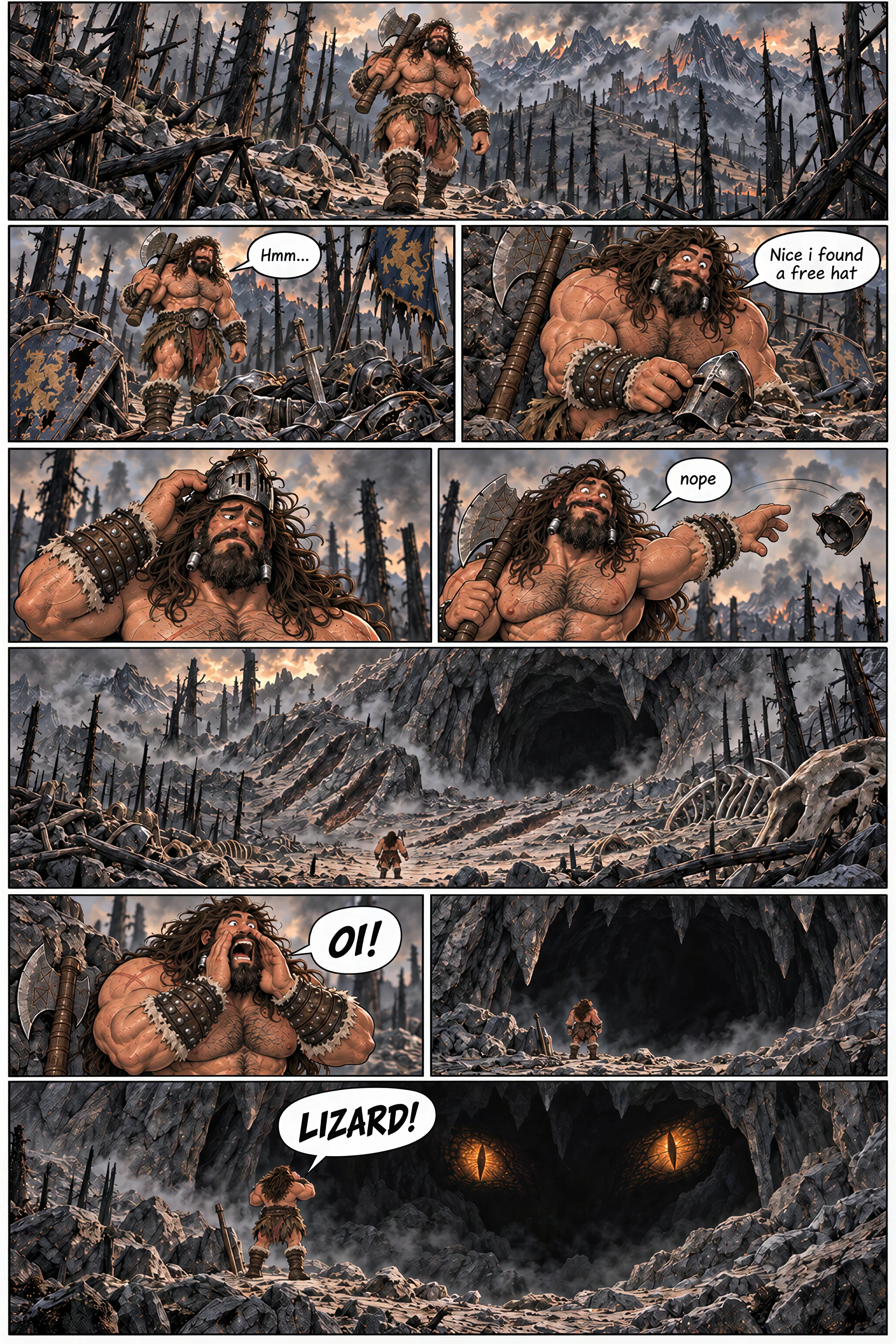 Berserker vs. Dragon, page 7 of 23