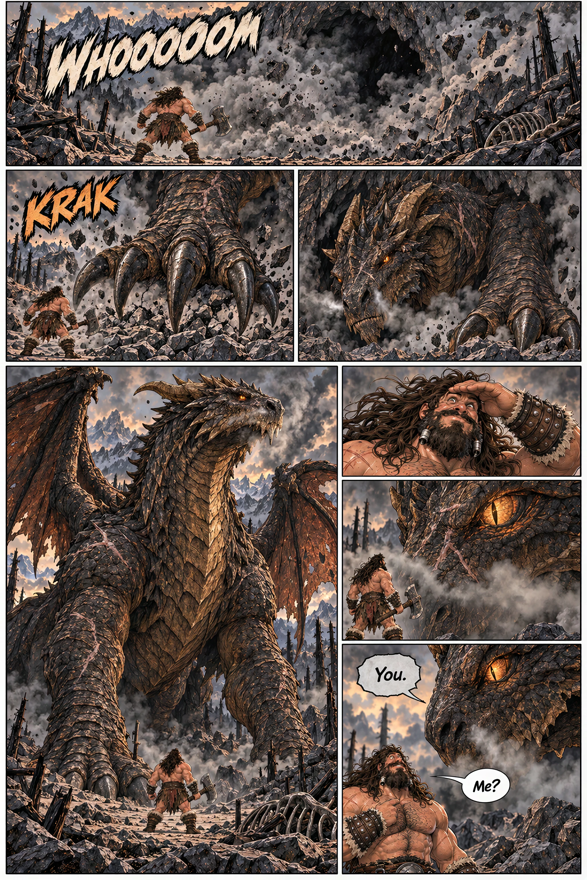 Berserker vs. Dragon, page 8 of 23