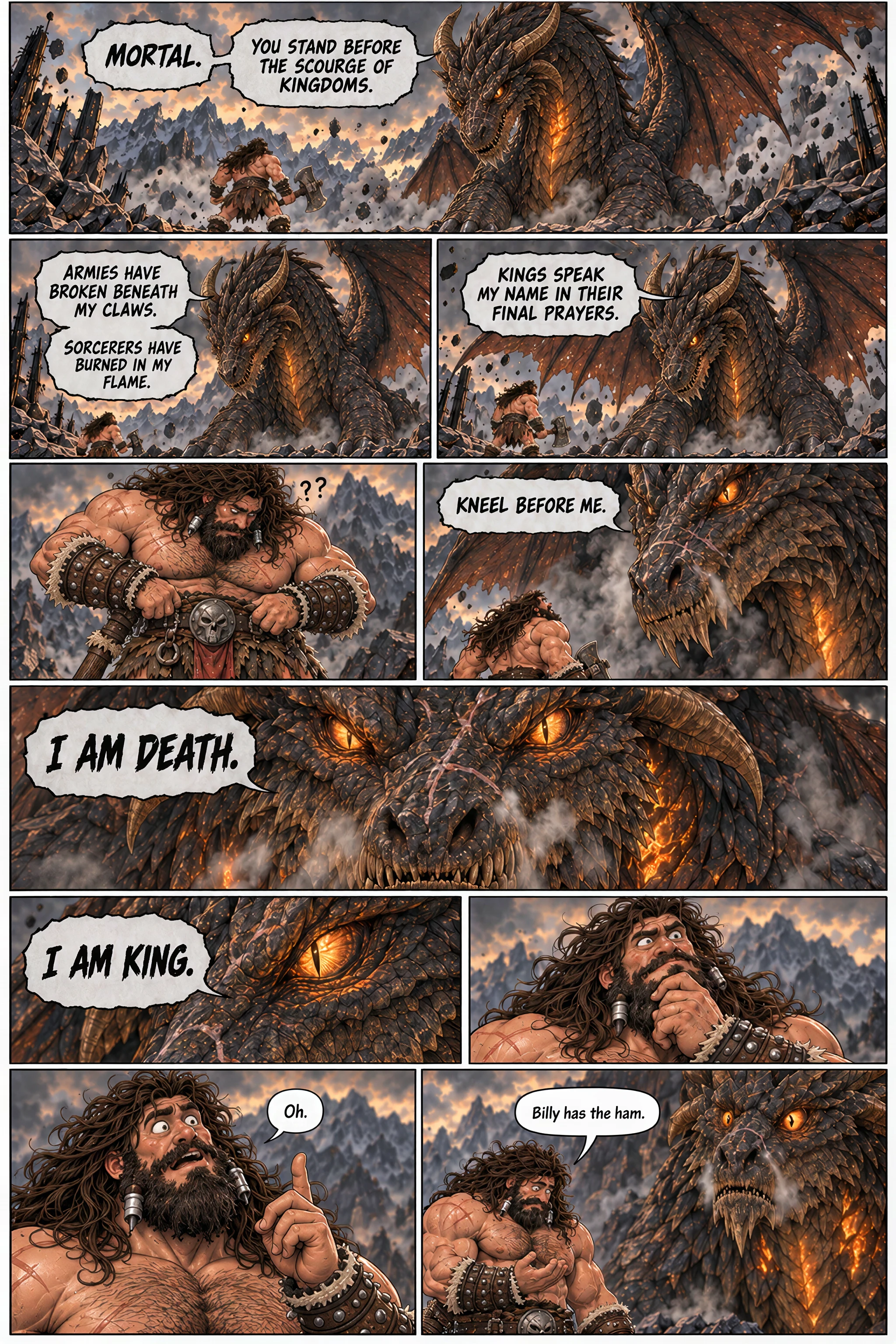 Berserker vs. Dragon, page 9 of 23