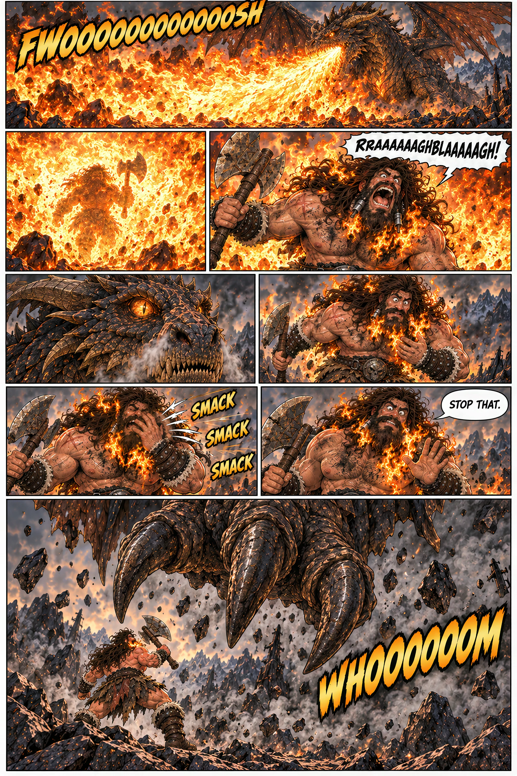 Berserker vs. Dragon, page 11 of 23