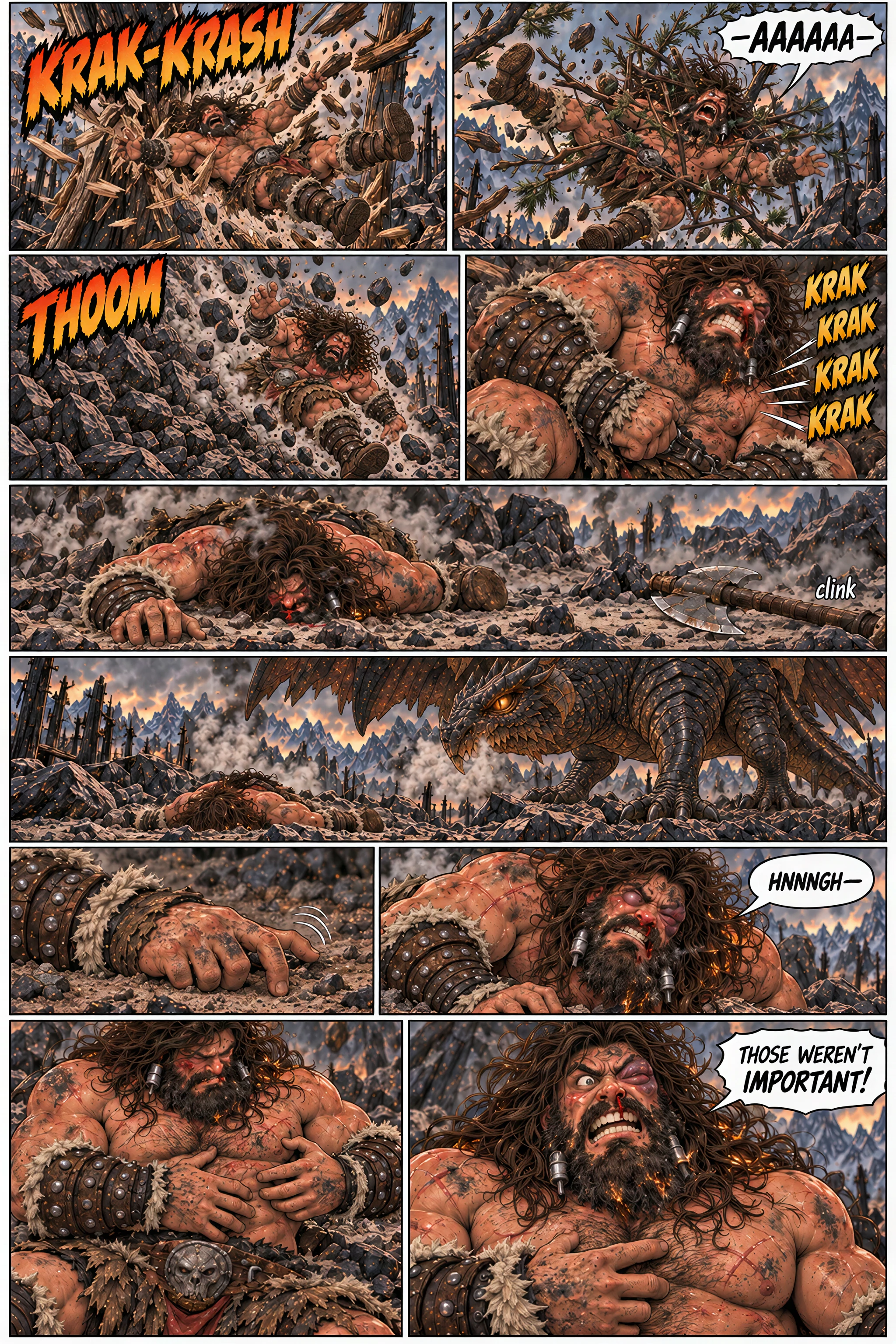 Berserker vs. Dragon, page 13 of 23