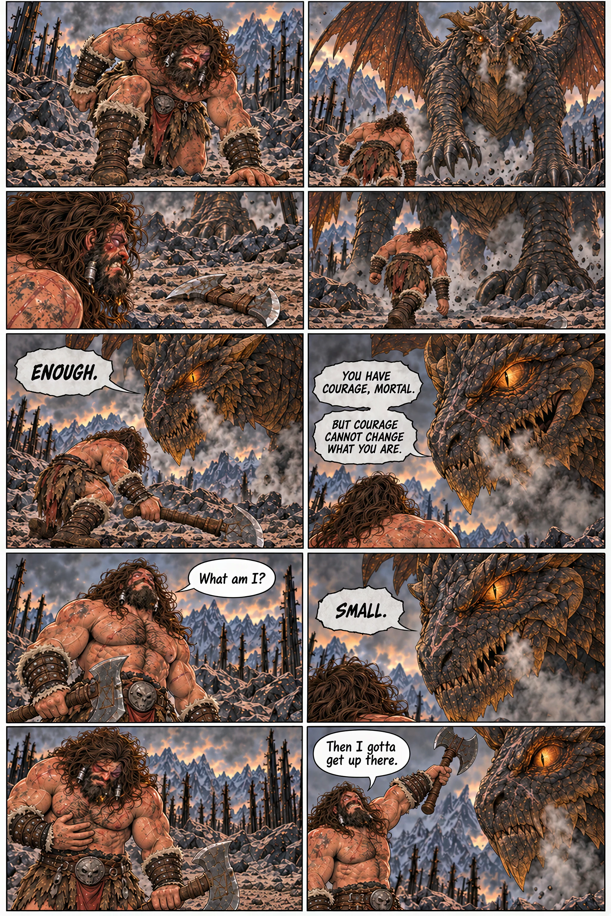 Berserker vs. Dragon, page 14 of 23