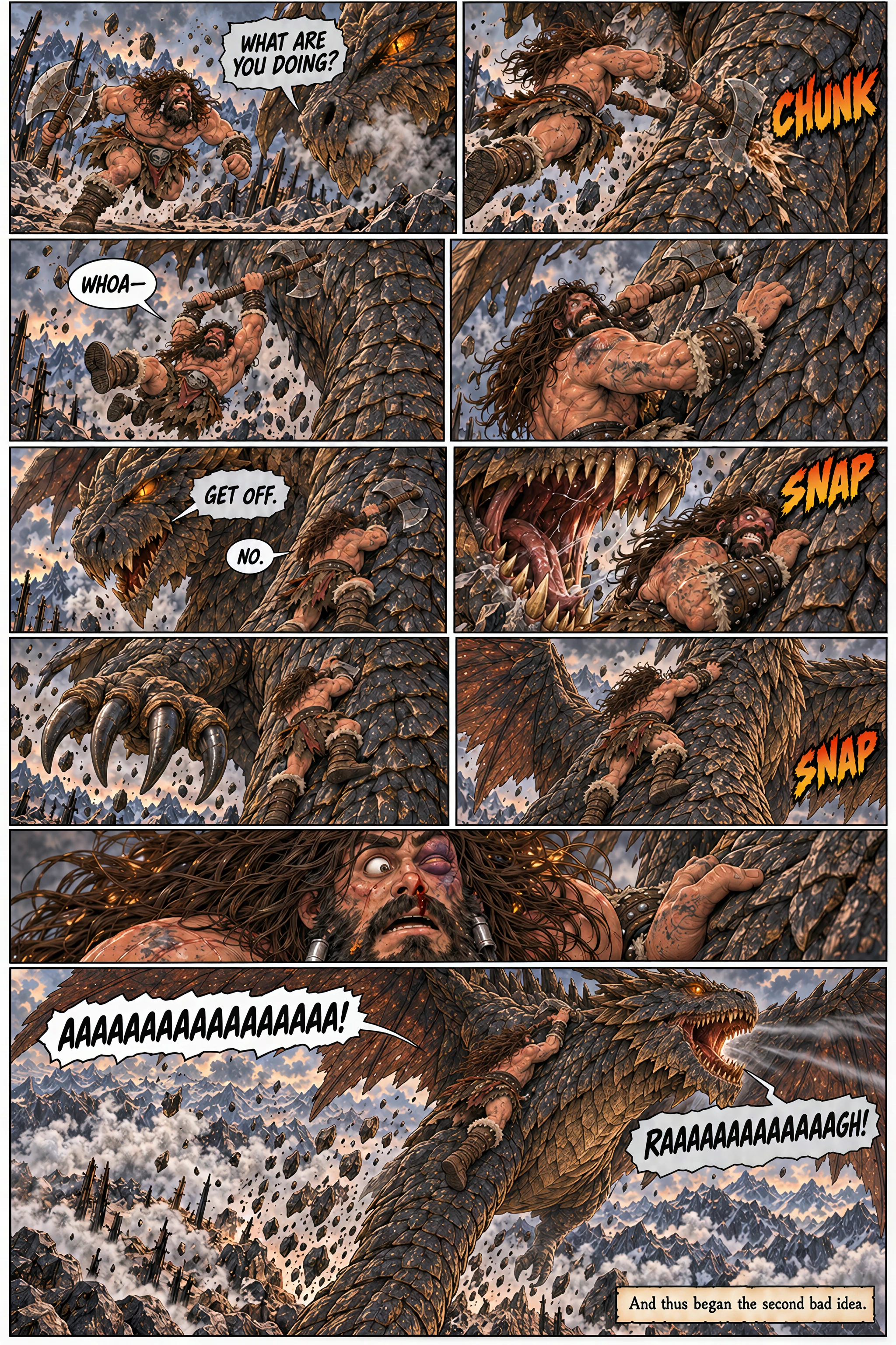 Berserker vs. Dragon, page 15 of 23