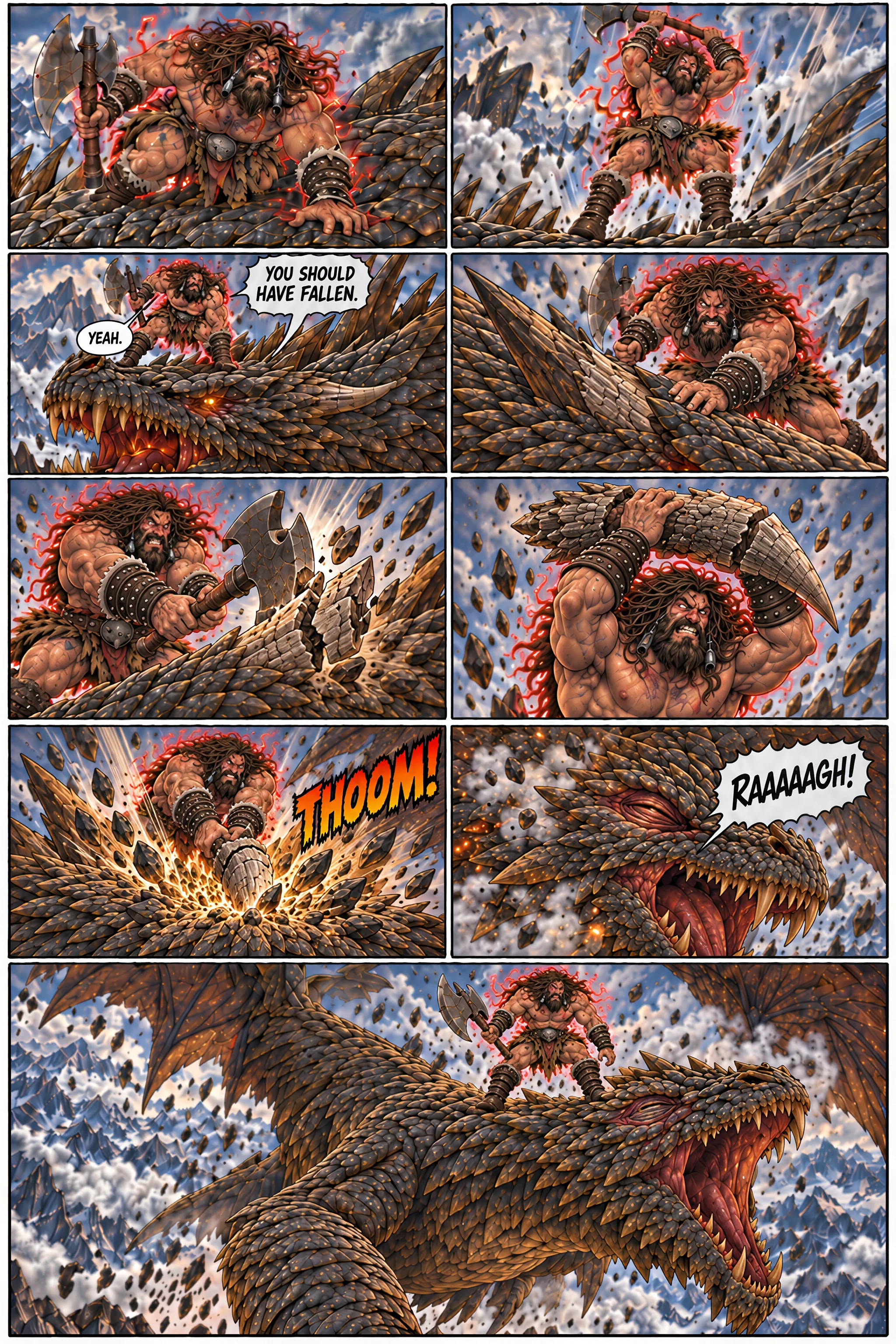 Berserker vs. Dragon, page 17 of 23