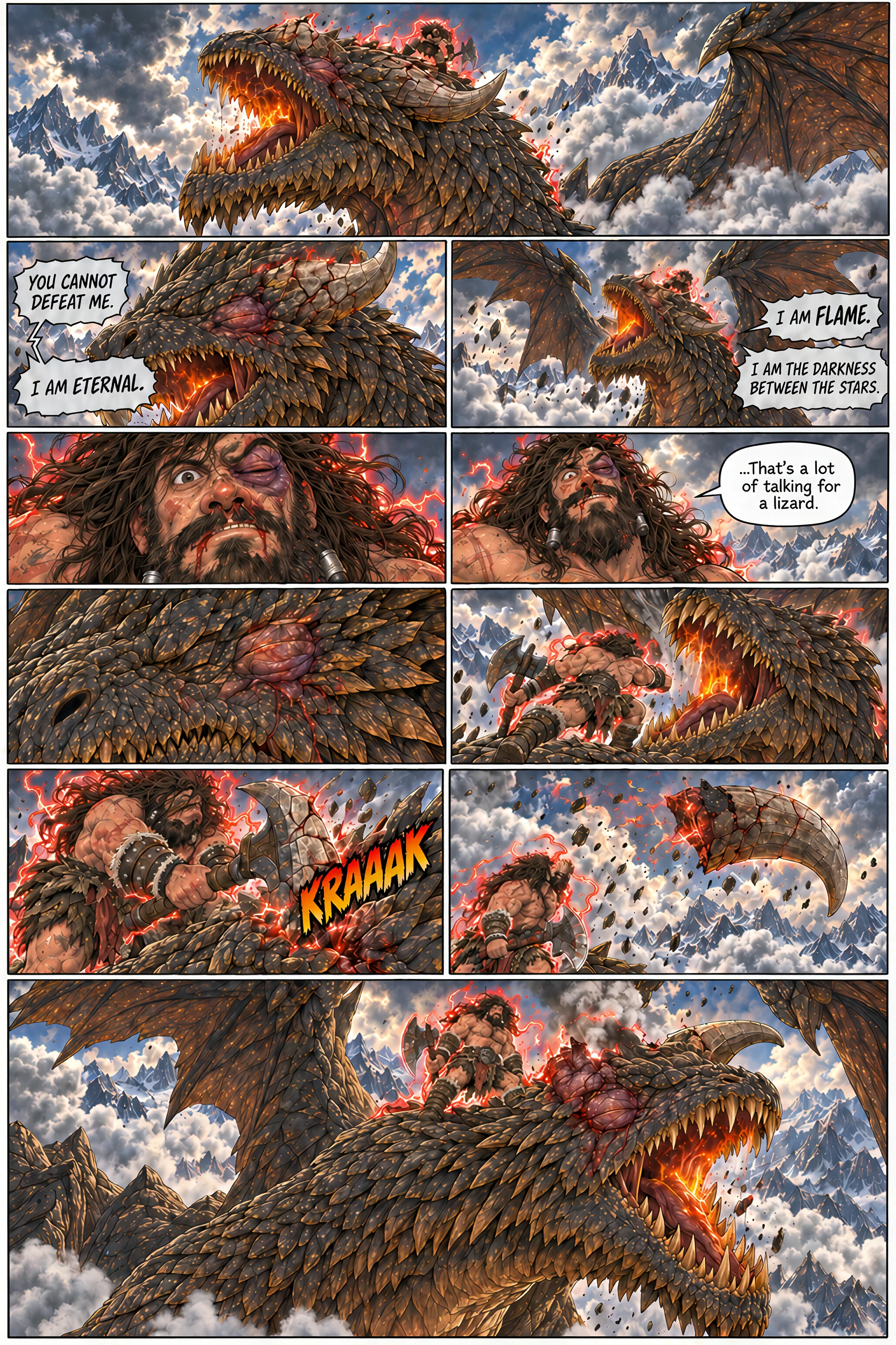 Berserker vs. Dragon, page 18 of 23