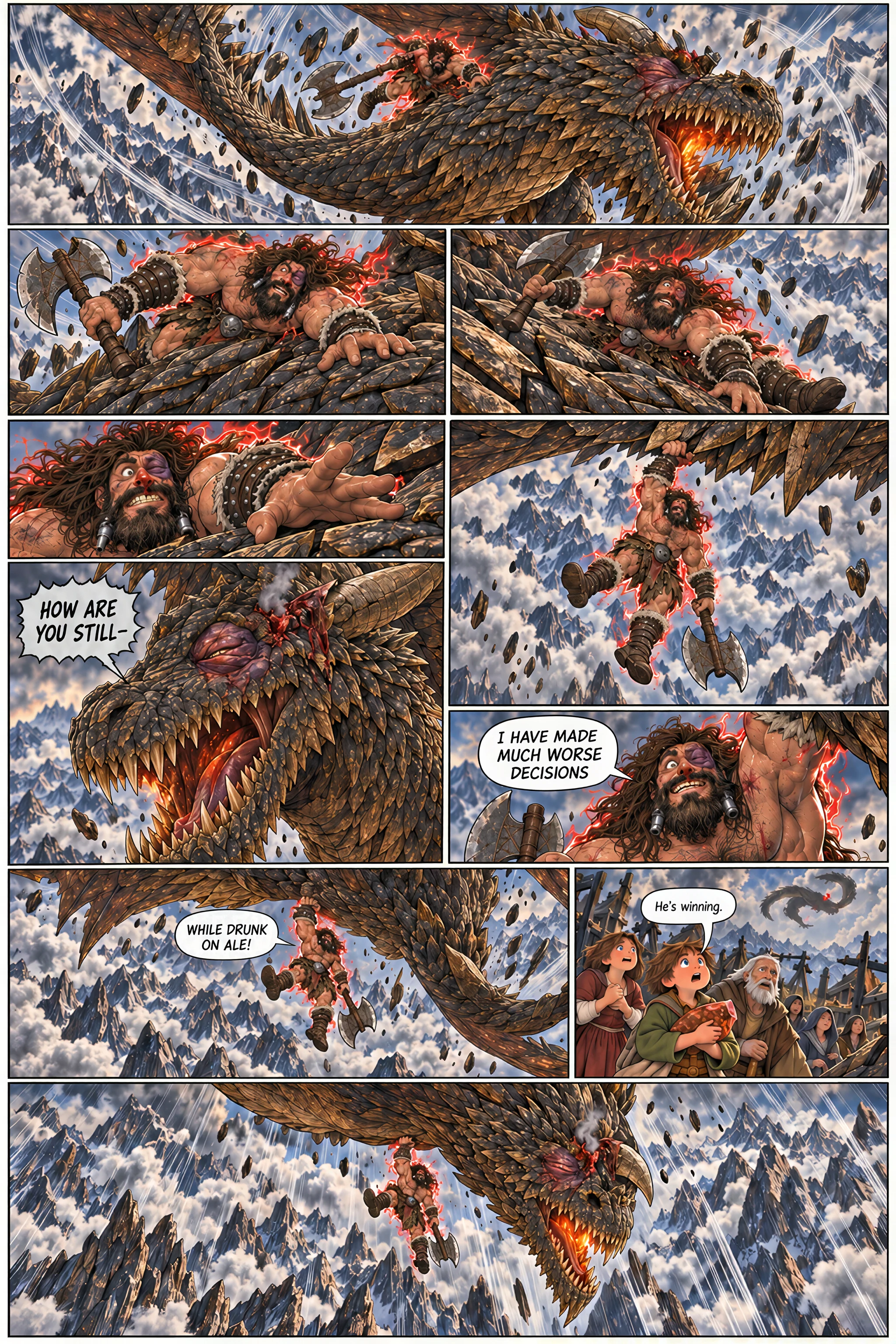 Berserker vs. Dragon, page 19 of 23