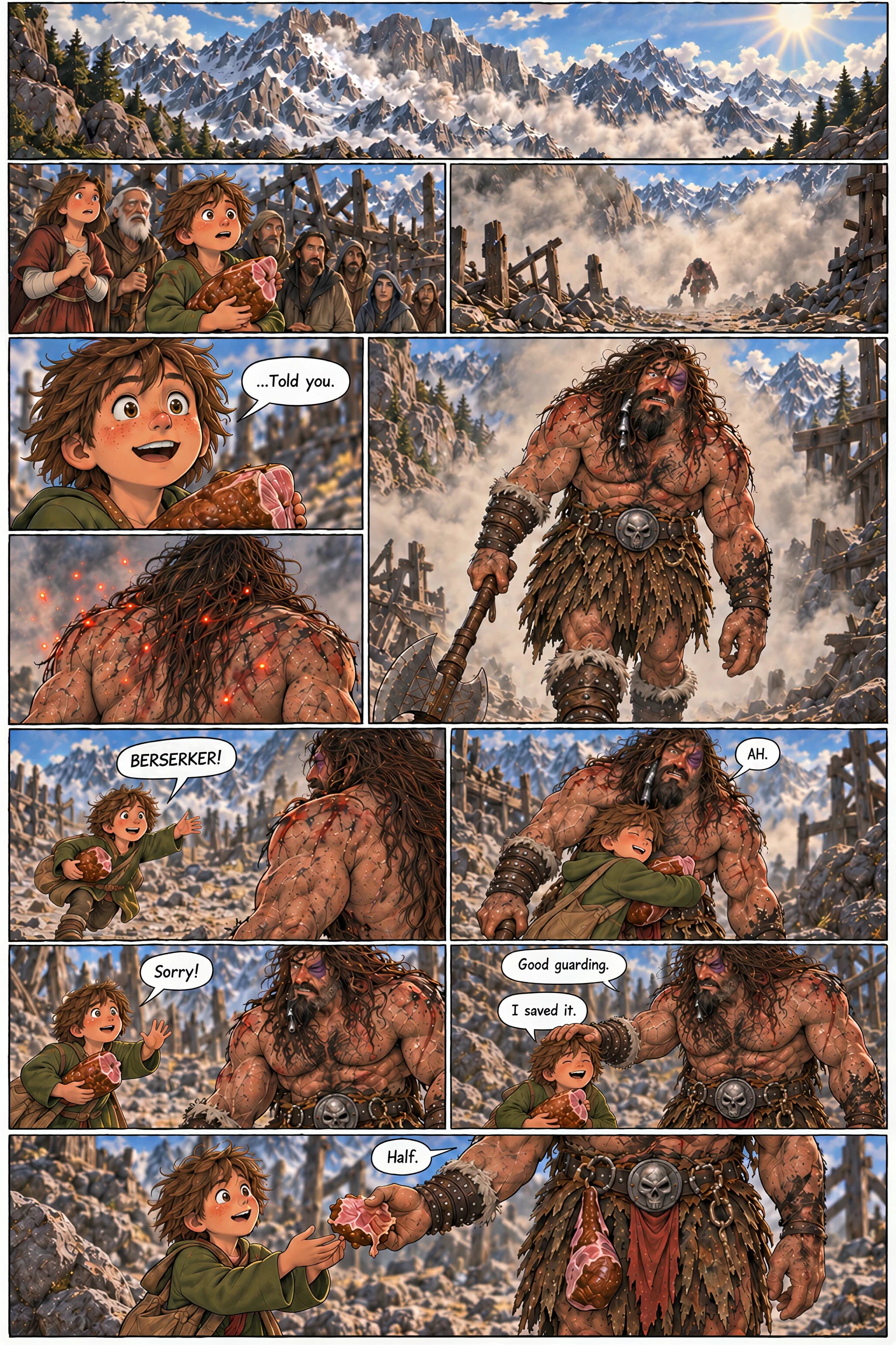 Berserker vs. Dragon, page 22 of 23