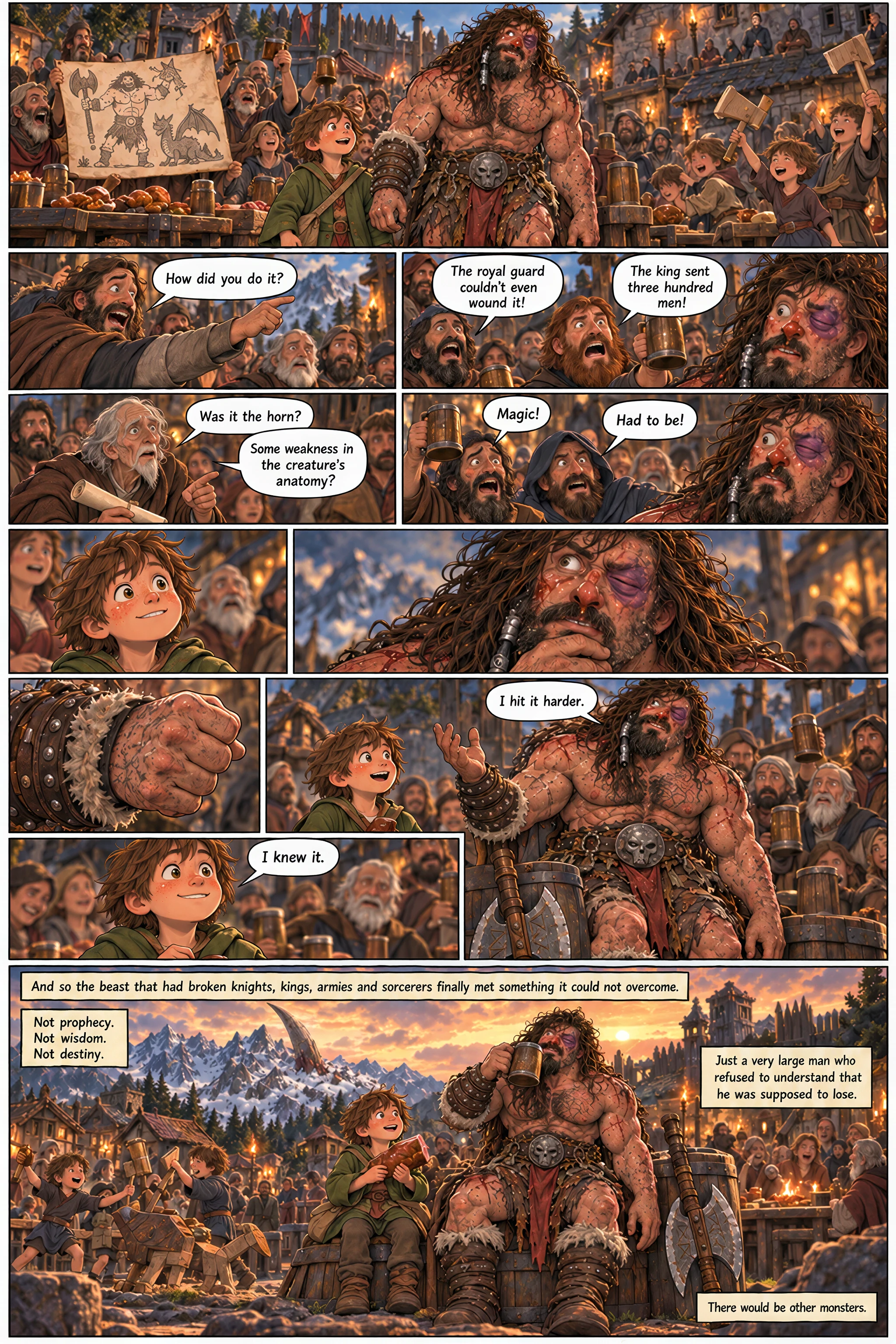 Berserker vs. Dragon, page 23 of 23